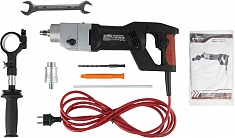 Бесщеточная дрель для сухого алмазного сверления с микроударом Bycon DB-132 с принадлежностями Бесщеточная дрель для сухого алмазного сверления с микроударом Bycon DB-132 с принадлежностями