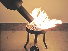 Эксплуатация тепловентилятора для поджига Leister Igniter BM4