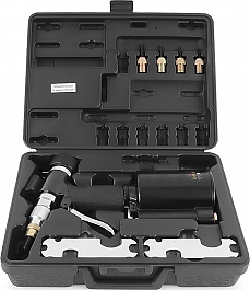 Комплектация пневматического заклепочника для резьбовых заклепок Messer TP6303F Комплектация пневматического заклепочника для резьбовых заклепок Messer TP6303F