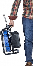 Переноска проталкиваемой системы видеодиагностики канализационных труб Rotorica 3499F-20